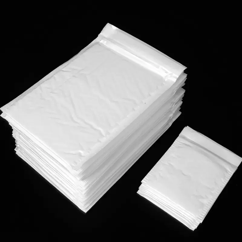 50 шт., 100 шт., белый многофункциональный пузырьковый почтовый конверт, самоклеящаяся герметичная экспресс-упаковка, подходит для нескольких сценариев