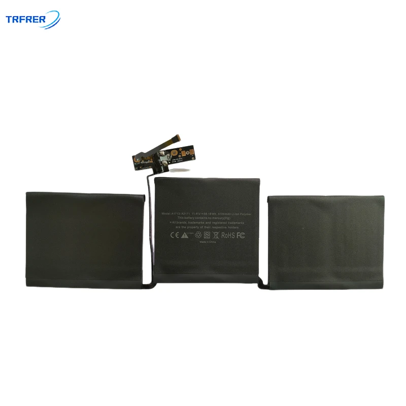 Morocco A1713 laptop battery for Apple MacBook Pro 13 A1708 2016 2017 EMC 2978 3164 020-00946 mll42ll