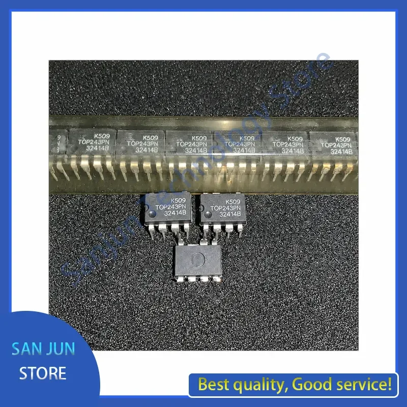 10pcs  new original TOP242PN TOP243PN TOP244PN TOP245PN TOP246PN DIP-7 Power chip