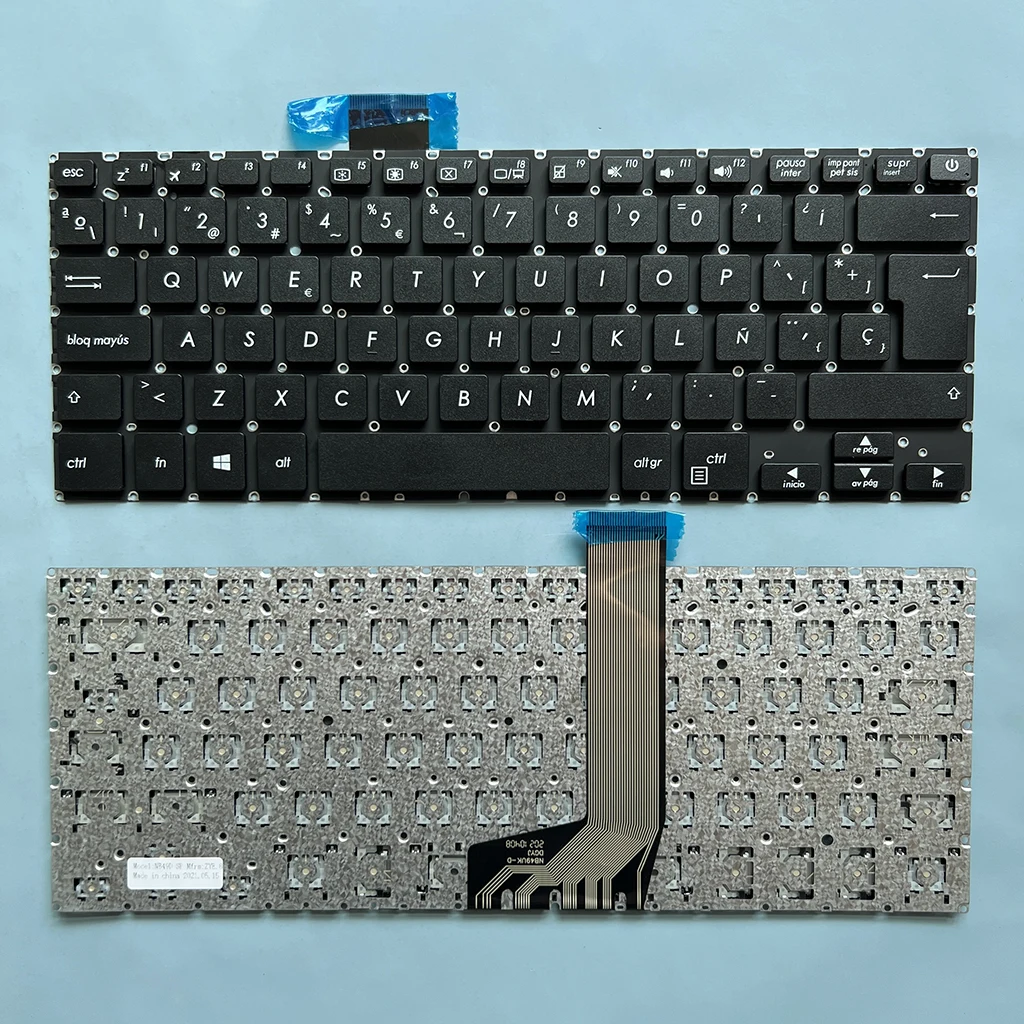 X405 Spanish Keyboard For Asus Vivobook X405 X405U X405UA X405UQ X405UR Notebook Teclado SP