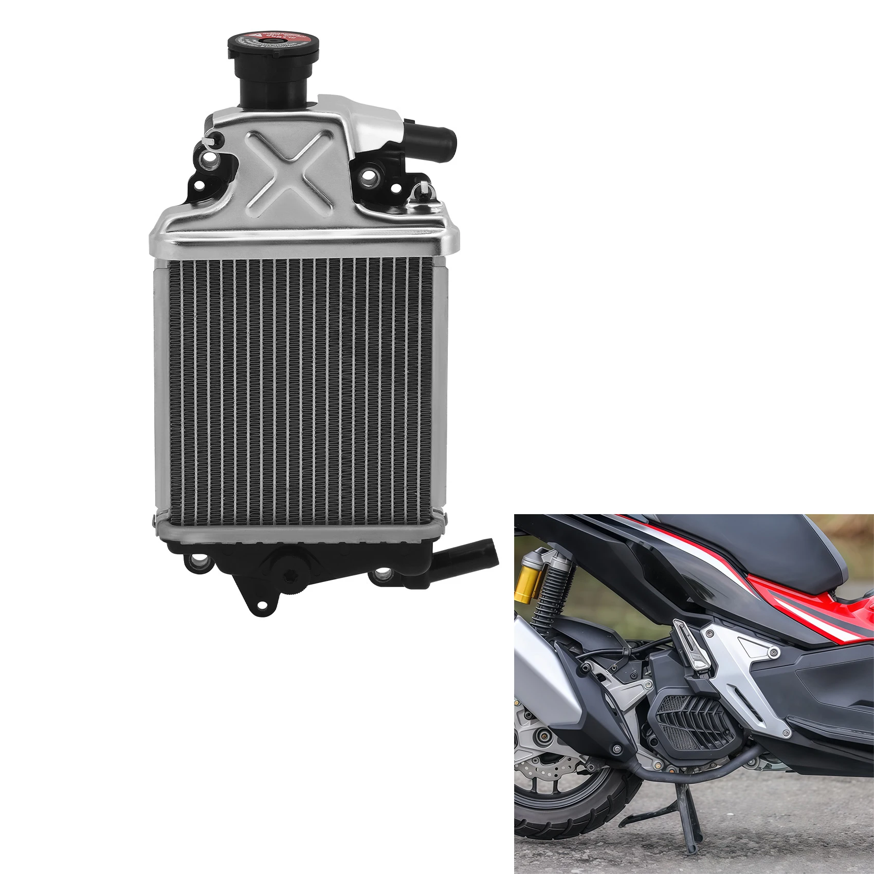 

Радиатор охлаждения для Honda PCX150 2018-2020, ADV 150 2019-2023, 2020