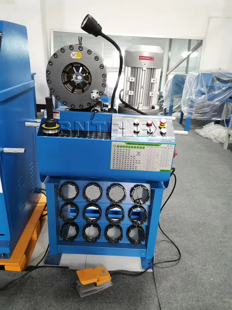 240 Volts Hydraulic System Swaging Machine for Steel Wire Rope Rubber Product Making Machinery