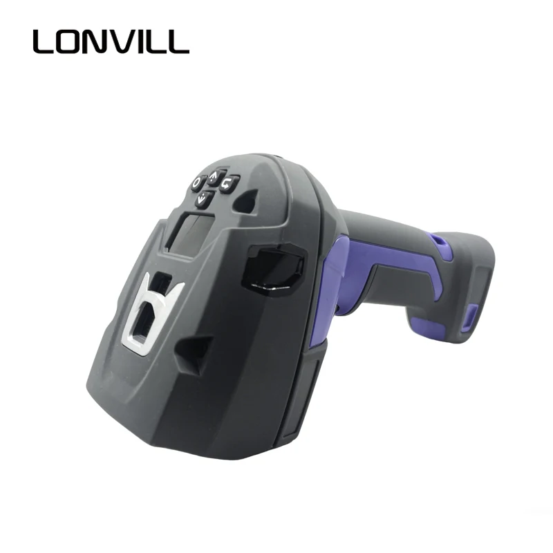 LONVILL Industrial DPM Code Reader Read Tiny Reflective Complex Codes Dual Illumination Curved Surfaces Ethernet Barcode Scanner