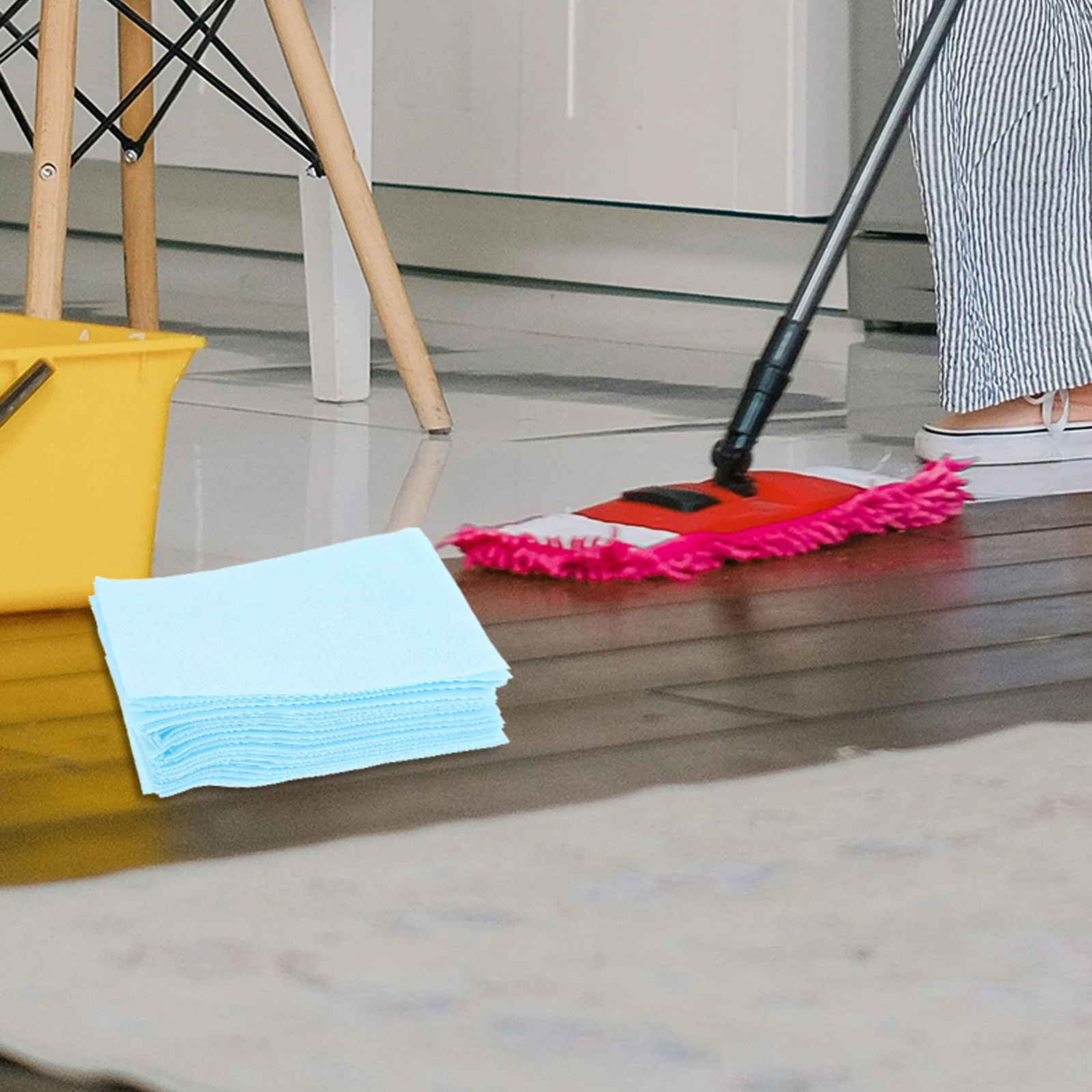 

300Pcs Floor Cleaner Soluble Sheets Long Lasting Freshness Hardwood Tile Laminate Fast Dry for Rv Garden Car Use