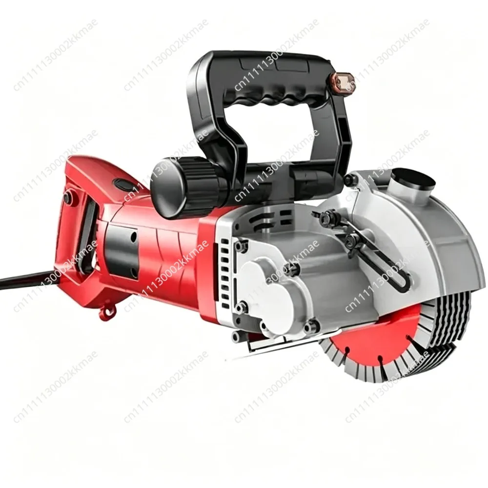 Industrial 4800w Cutting Grooving Machine Concrete Steel Bar Cement Floor Foam Brick Wall Groove Wall Slotting Machine
