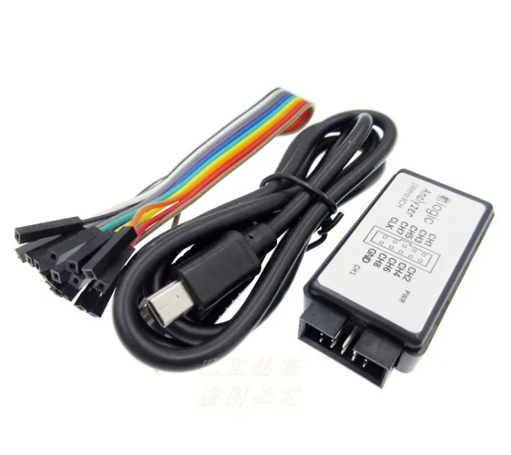 

HAILANGNIAO 10sets New Arrival USB Logic Analyze 24M 8CH, MCU ARM FPGA DSP debug tool