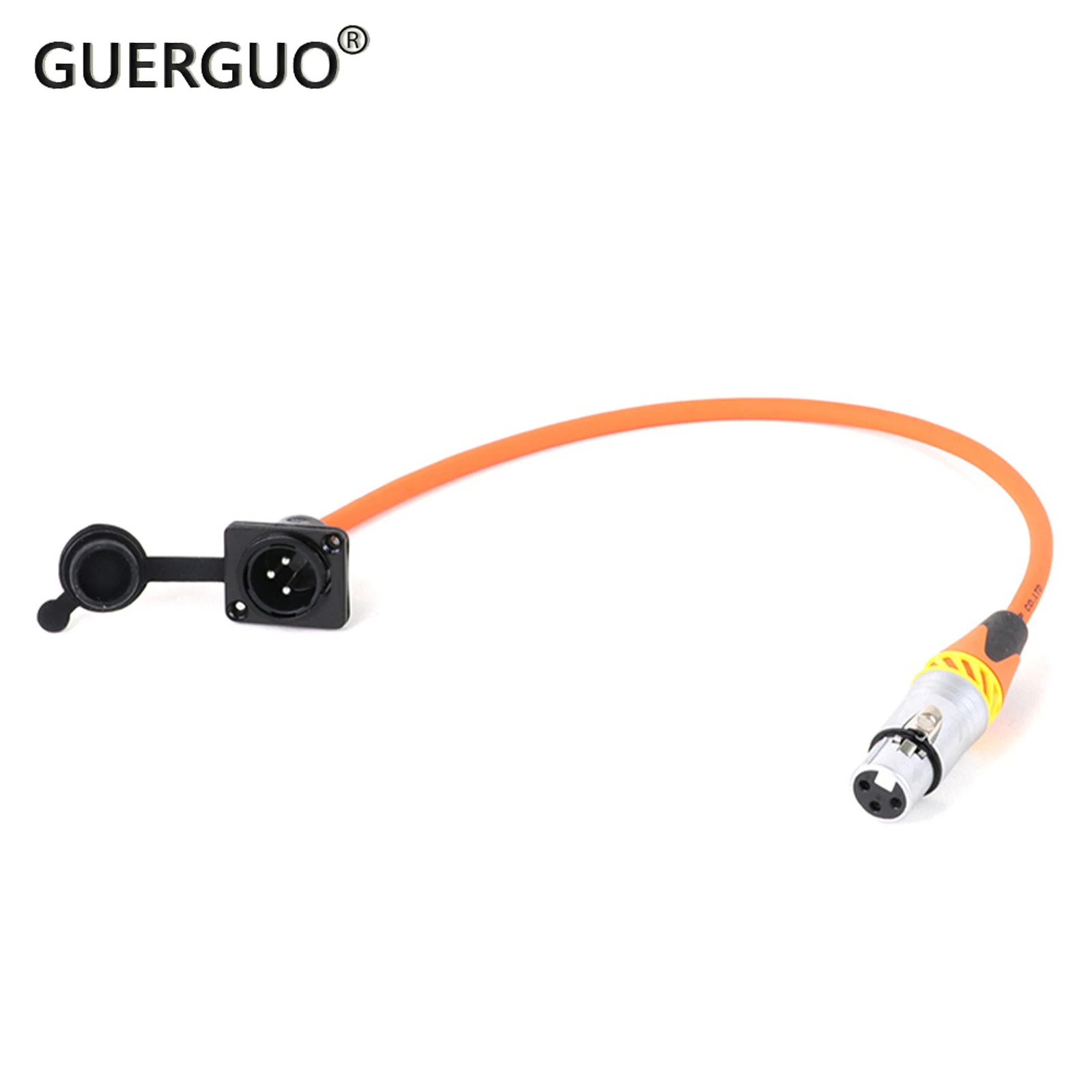 

3PIN XLR Cable D-Type XLR Male Panel Mount to Female Connector Colorful Audio Cable for MIC Mixer 0.3M-15M