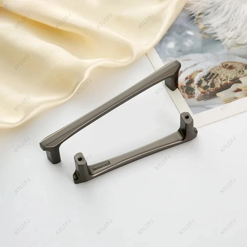 Moderno e minimalista europeu ouro preto cobre escovado alça nordic guarda-roupa alça porta gaveta mesa de cabeceira alça