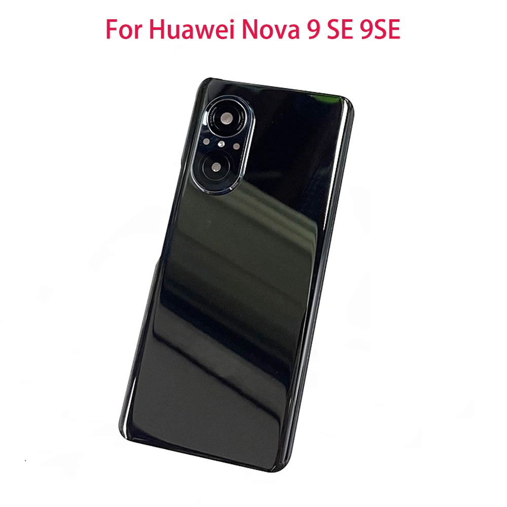 Battery Cover For Huawei Nova 9SE 9 SE Rear Door Housing Back Case with Camera Frame Lens Repair Parts