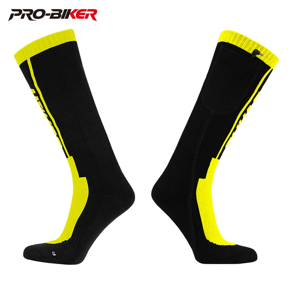 

DUHAN Motorcycle Heated Socks Warm Motorbike Thermal Socks Uniform Heating Motocicleta Sets Windproof ,Comfortable And Soft