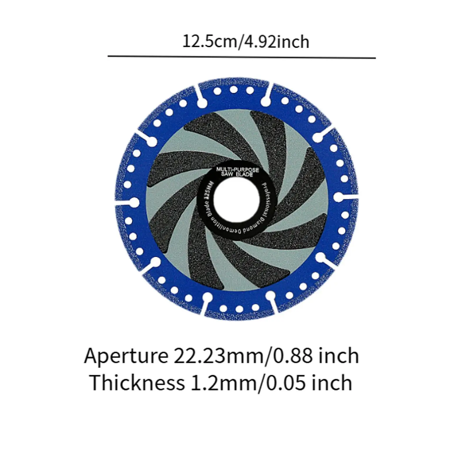 Metal Cutting Wheel Practical All Purpose for Cast Iron Ceramic Angle Steel
