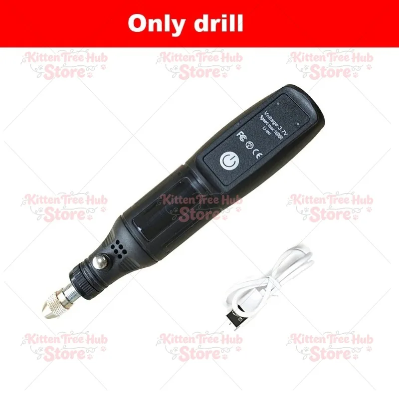 USB Cordless Rotary Tool, Mini Electric Drill