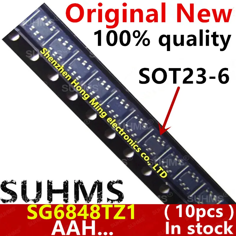 (10piece)100% New SG6848TZ1 SG6848 SG6848T 6848TZ1 AAHBB AAH... SOT23-6 Chipset