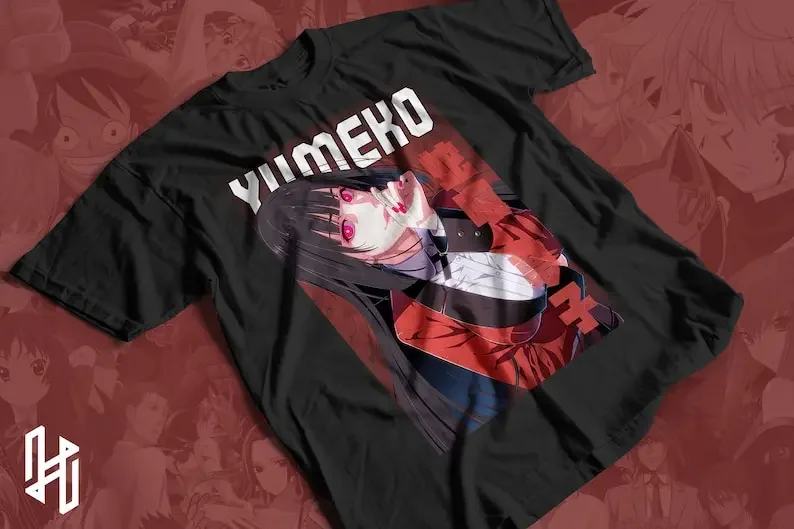 Kakegurui Yumeko Anime T-shirt Unisex,