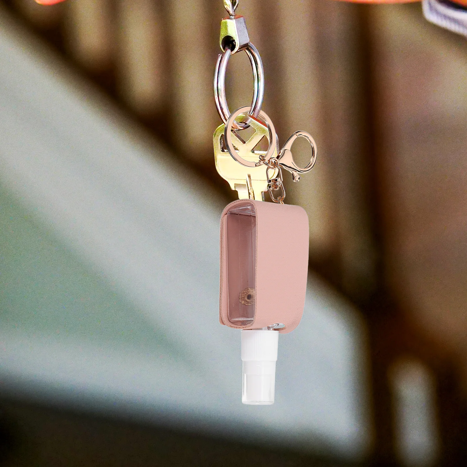 

6pcs Refillable Hand Covers Empty Travel Bottle Carrier Hand Dispenser Lotion Container Leakproof Airtight Squeeze