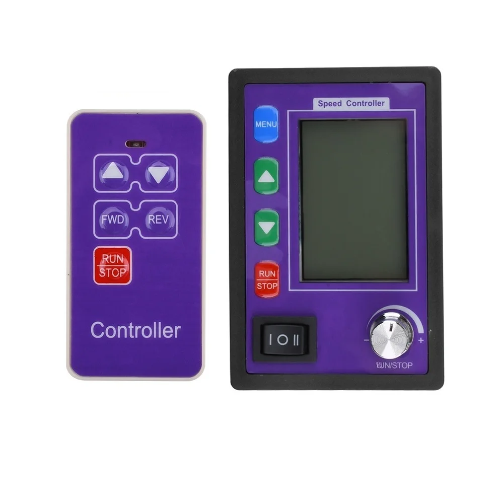 

Беспроводной регулятор скорости двигателя постоянного тока 30 А с ЖК-дисплеем напряжения и тока для регулировки скорости и направления матового двигателя