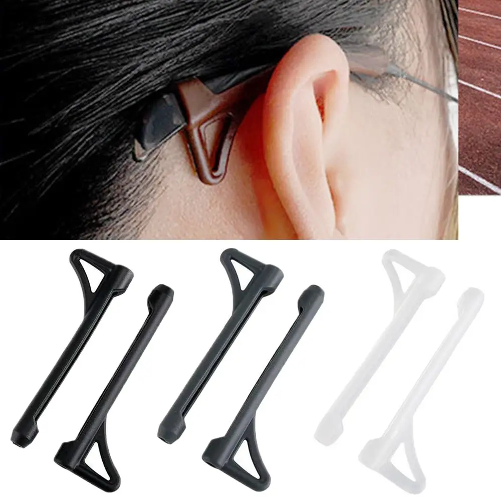 Silicone Fastener Holder Glasses Anti-Slip Accessories Ear Hook Sunglasses Glasses Cover Anti-slip Cover