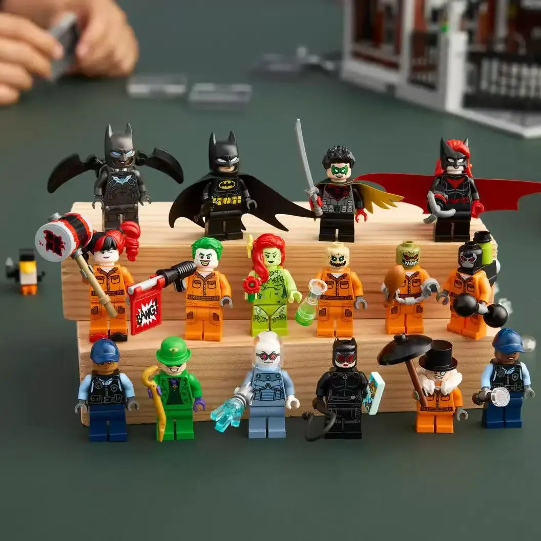 Disney 2026 NEW Hero Series 76300 Arkham Asylum set, Halloween, presente de Natal, presente de aniversário