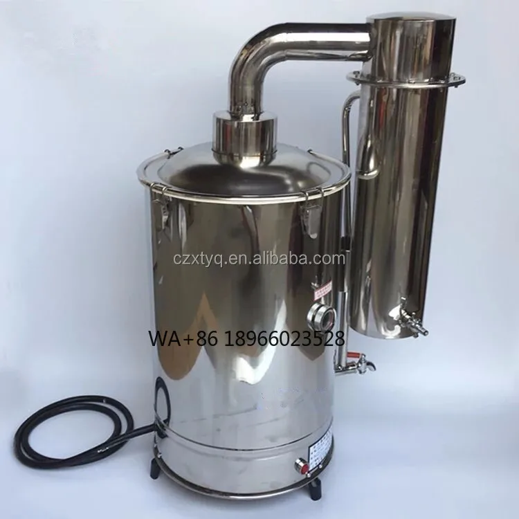 JYZD-20/10/5 electric stainless steel water distiller Laboratory equipment