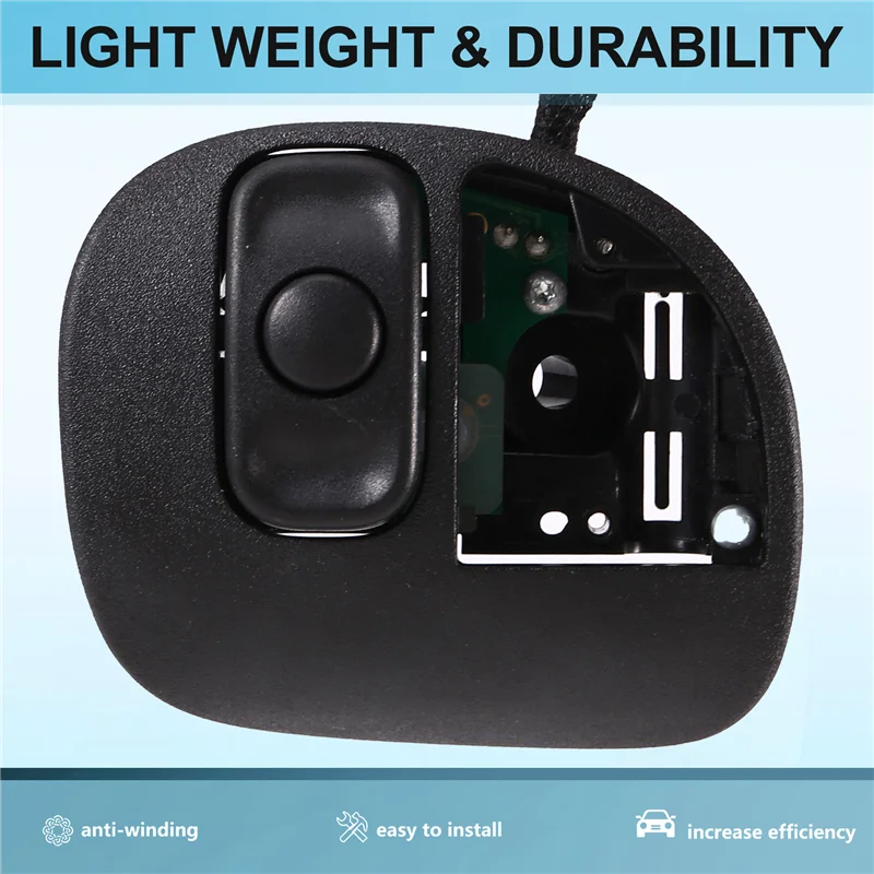 A85E-Radio Control Switch 5RQ11DX9AC Steering Wheel Control Switch Steering Wheel Paddle Shifter Fordodge Fordodge Chrysler Left