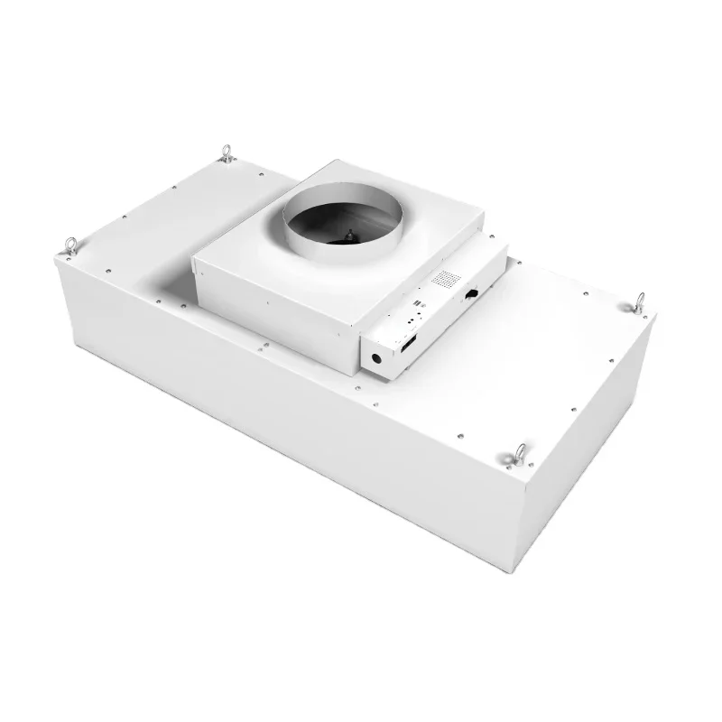 HEPA H13 H14 Fan Filter Unit FFU Air Flow Cleaning Equipment Ceiling Laboratory Clean Room For Sale