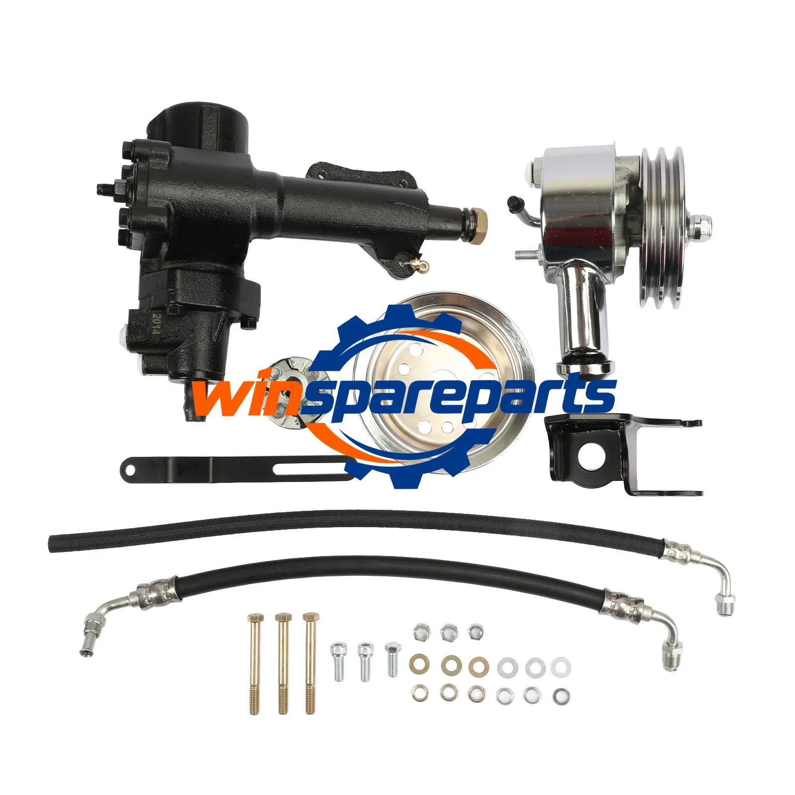 Power Steering Gear Box Conversion Front Mount For Chevy Two-Ten Series 1955-57