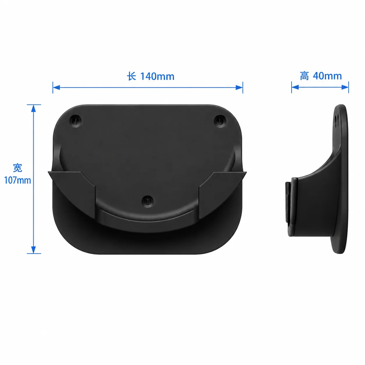 1pc Wall Mounted Bracket for Angle Grinder, Heavy-duty Tool Storage Bracket, Space Saving Grinder Bracket for Garage Workshop
