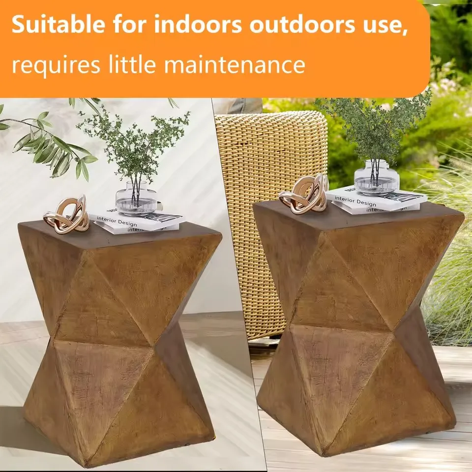 Side Table for Indoor Sofa Shoes Chaning Stool Outdoor Side Table Patios Plant Stand Storage Rack Garden Stool Corner Table