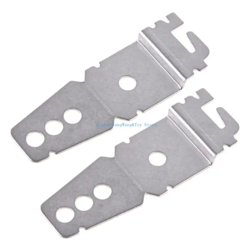 

MOLF 2 Pc Dishwasher Upper Mounting Brackets and 2 Pc Installation Screws, Universal Dishwashing Machine Replacement Parts