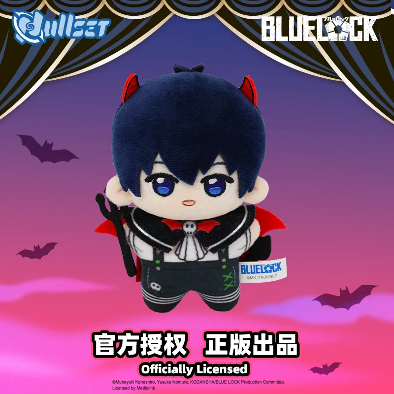 ใหม่ของแท้ในสต็อก Nullset Blue Lock Little Devil Series ของเล่นน่ารักอะนิเมะจี้พวงกุญแจสะสมของเล่นเด็กของขวัญวันเกิด