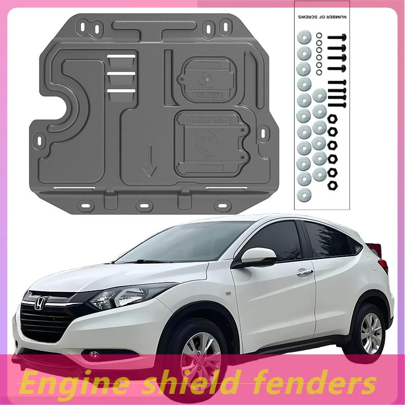 Engine Splash Guards Engine Shield 3D Printed Reinforced Design Anti Rust Perfect Fit For Honda ‌HR-V 2015-2018 1.5T