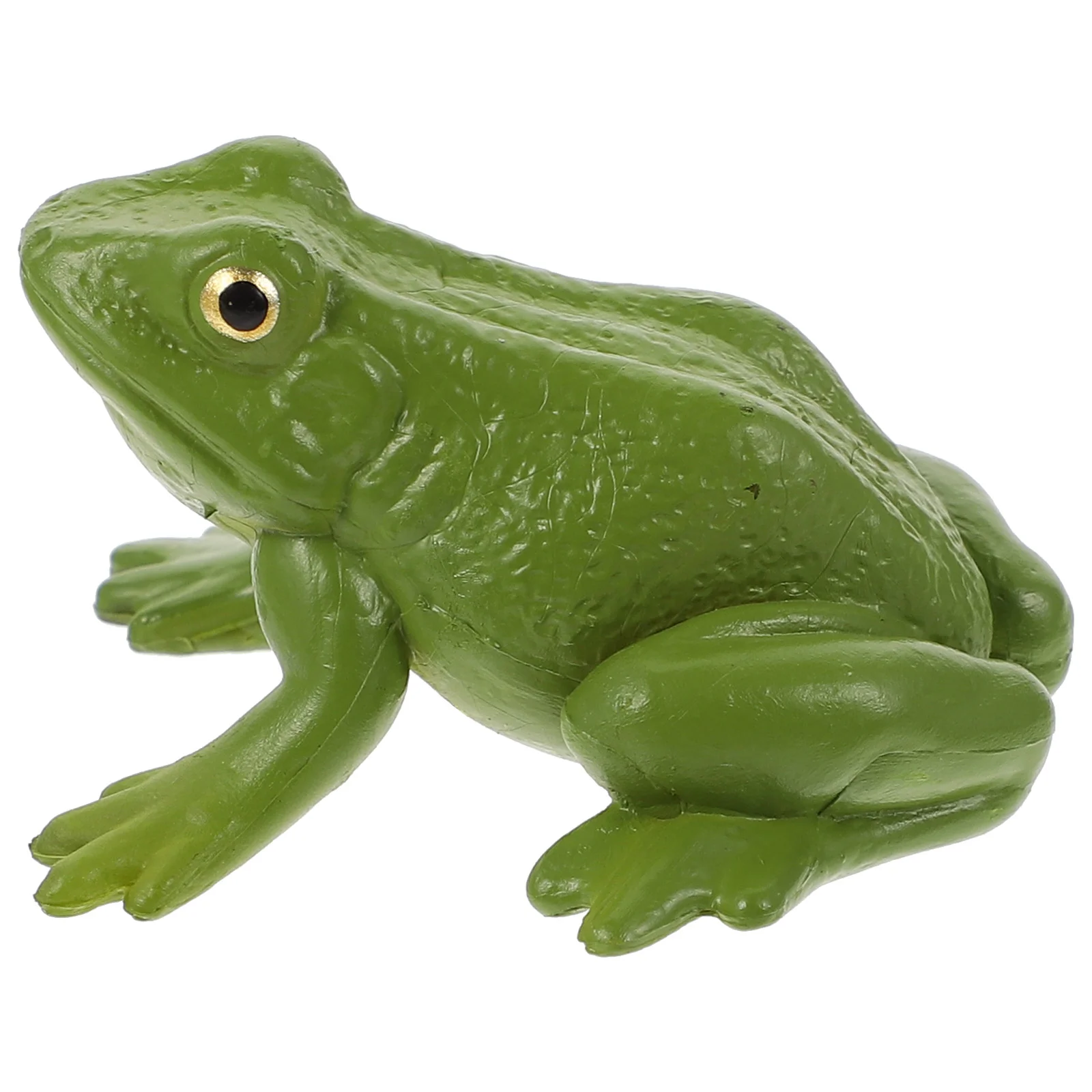 Animal Model Toys Frog Gift Early Education Puzzle Ornament Statue Plastic Teaching Prop Figurine