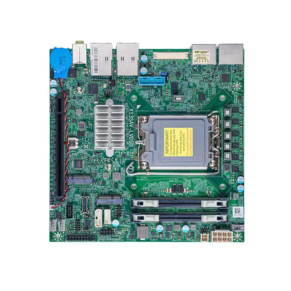 X13SAV-LVDS Q670E For Supermicro Embedded Motherboard DDR4 LGA-1700 12th Generation Core i9/i7/i5/i3