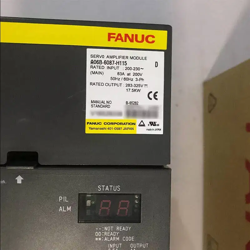 A06B-6087-H115 New Fanuc Servo Driver IN STOCK Fast ship