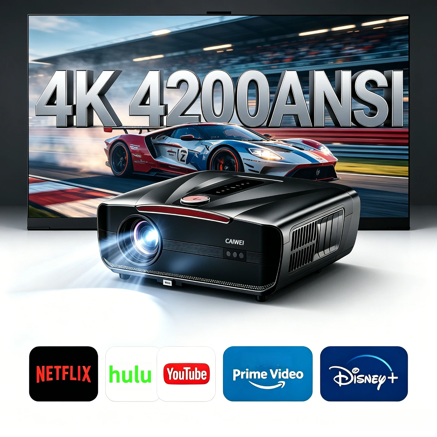 Home Cinema Experience - Nouveau projecteur intelligent 4K certifié officiel