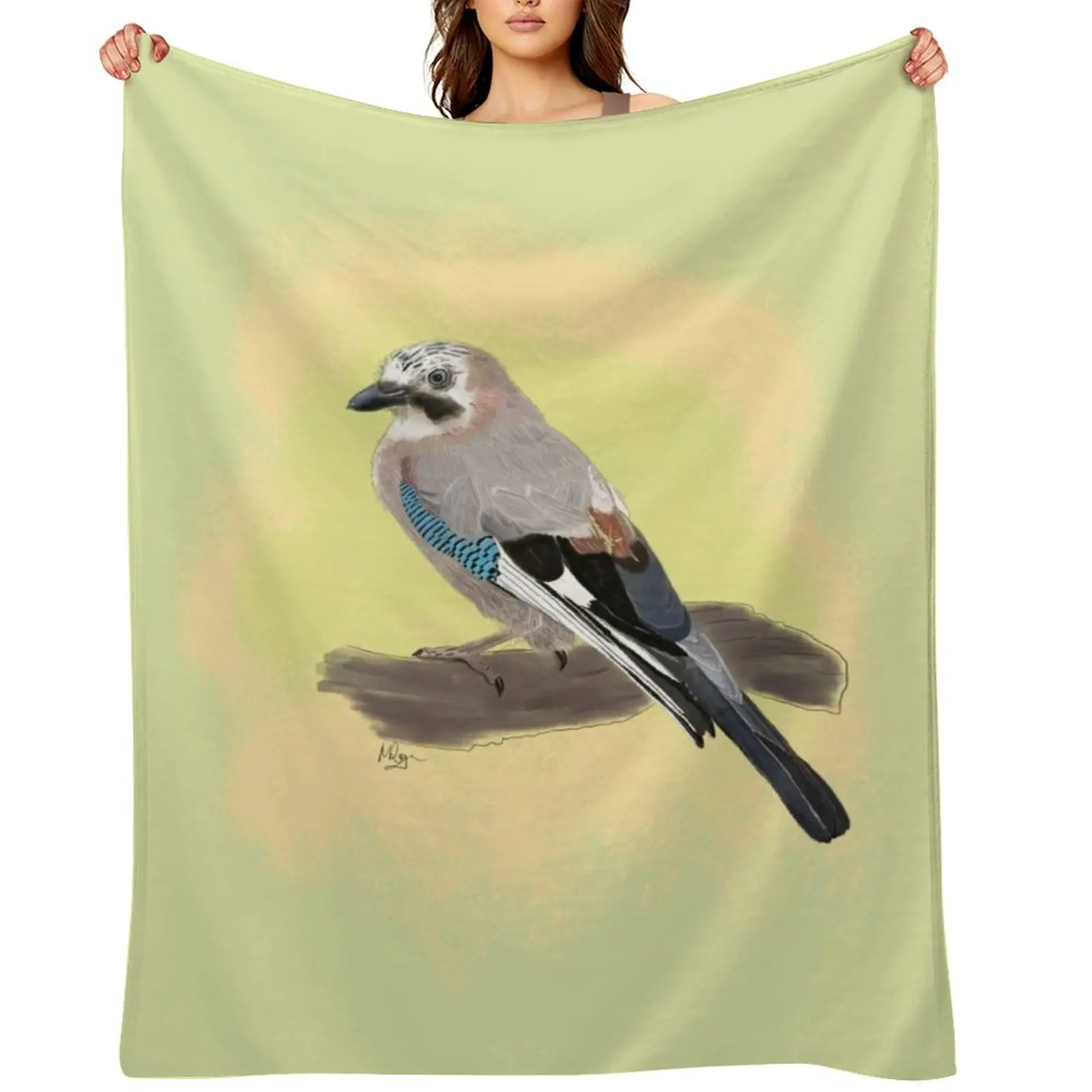 Eurasian Jay Throw …