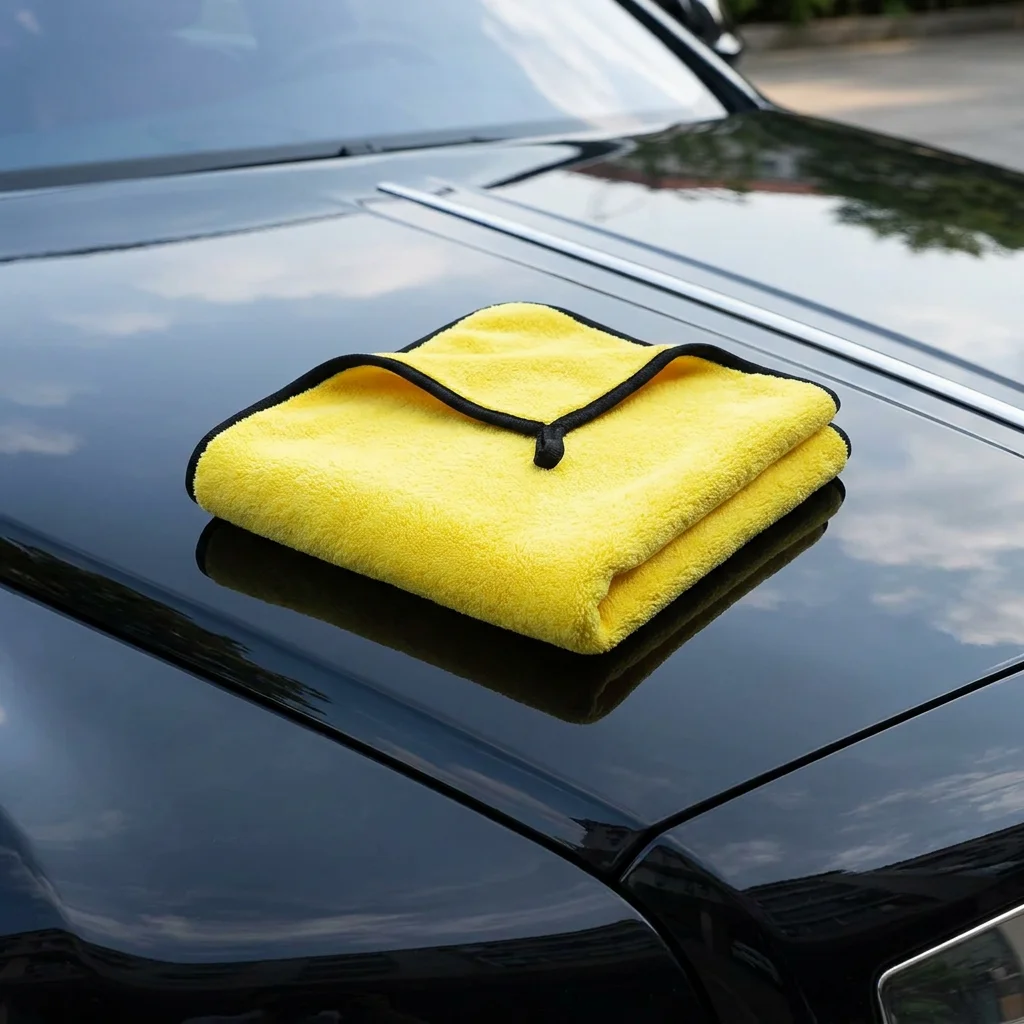 1/2/3 Pack Microfiber Car Cleaning Towel Super Absorbent Drying Cloth Scratch Free Lint Free Auto Detailing for Car Wash
