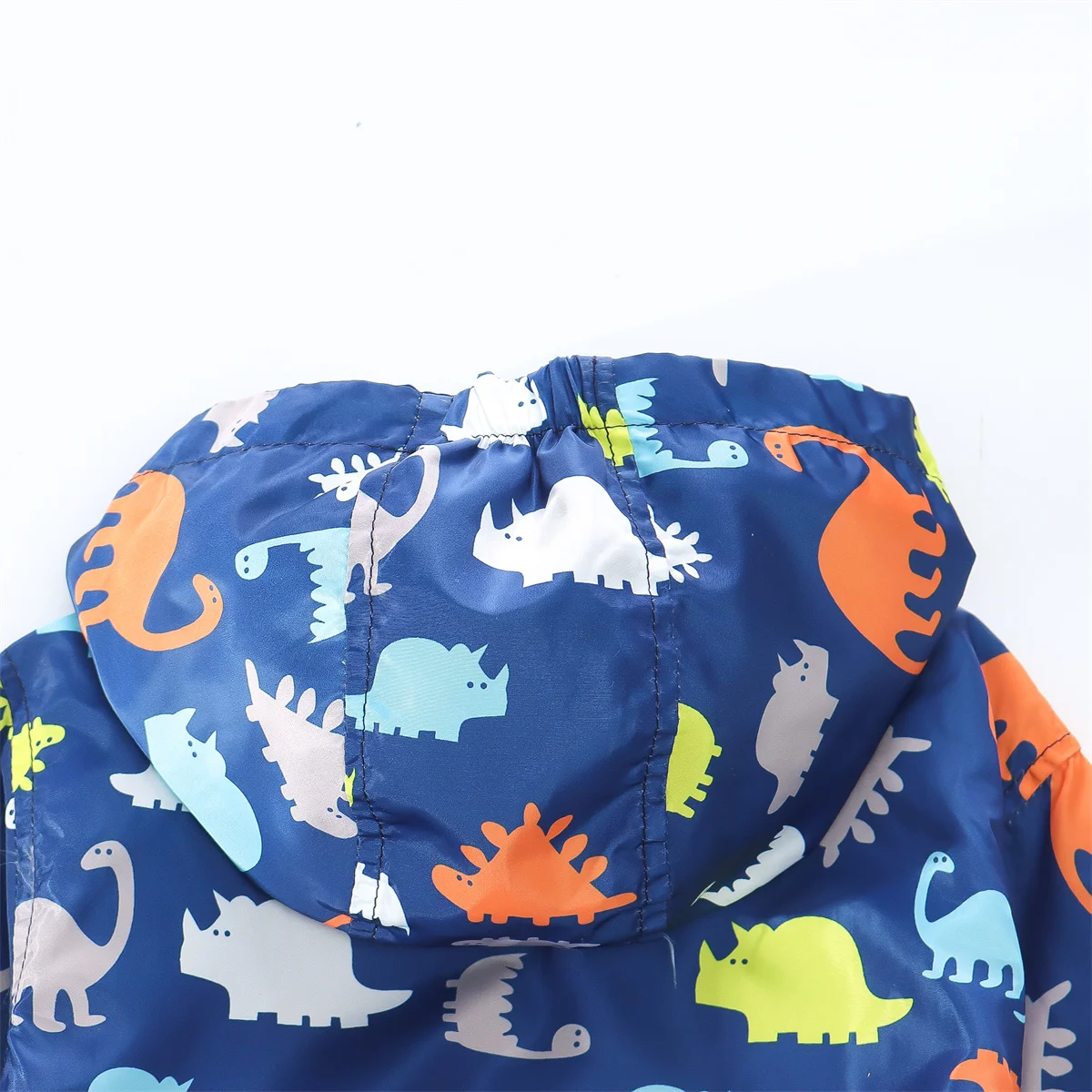 Spring Boys\' Coat Printed Cartoon Dinosaur Zipper Hoodie Autumn Casual Baby Sweatshirt Children\'S Windproof Coat 0-3 Years Old