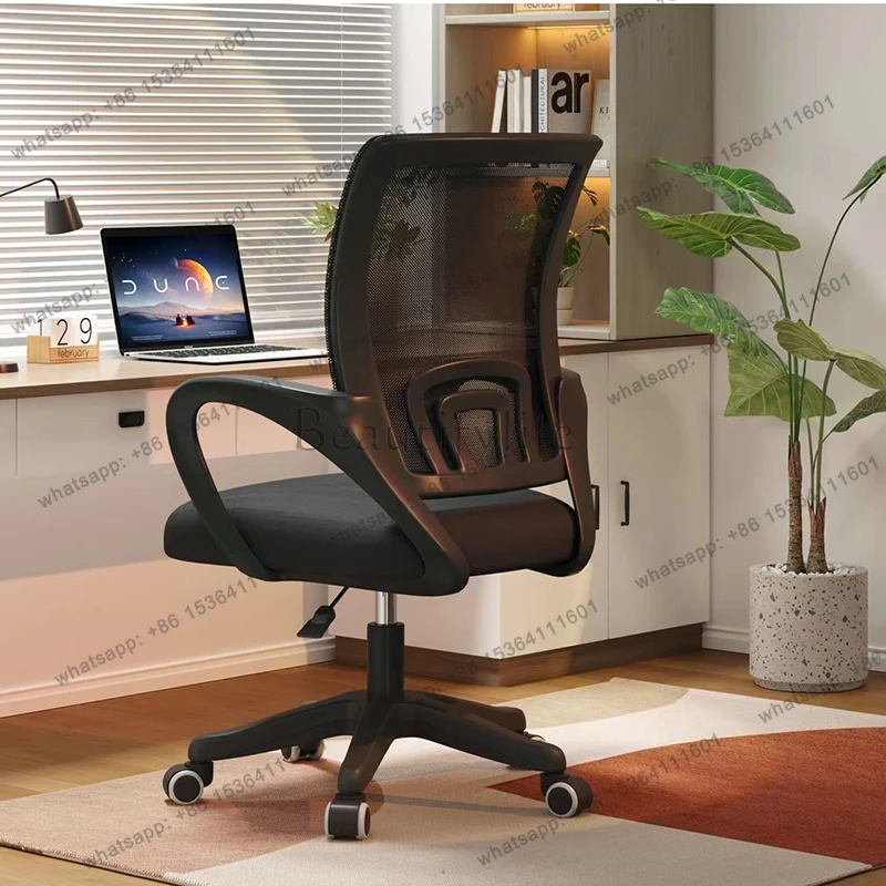 8Luxury Mobile Office Chair Ergonomic Salon Dinning Lazy Computer Office Chair Portable Student Sillas De Oficina Home Furniture