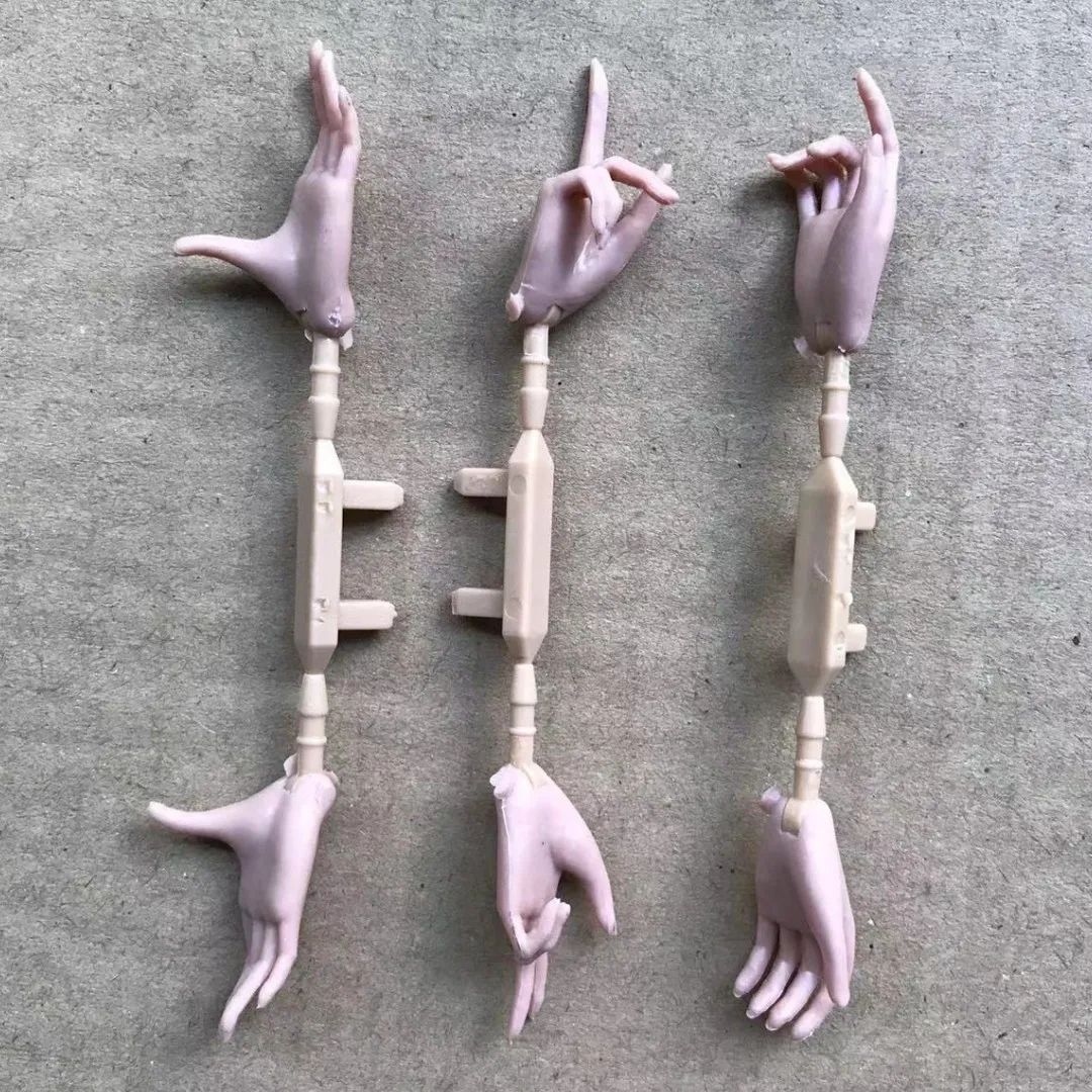 1/6 Puppe Hände Füße Super Weiß Beige Braun Puppe Zubehör 4 Geste Puppe Hände Dekore Für Weibliche Puppen – Detail 27
