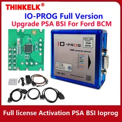 完全なIO-PROG端末のプログラマー、io prog、完全なライセンスの有効化、Psa bsi ioprog for GM、opel、ecu、tcm、bcm、ep