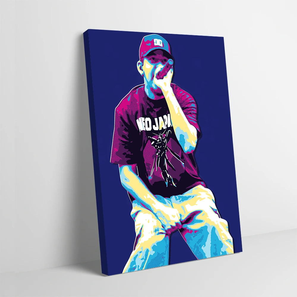 Pôster impresso de Mike Shinoda, imagens personalizáveis, arte de parede, pintura em tela para decoração de banheiro, decoração de quarto, decoração de parede