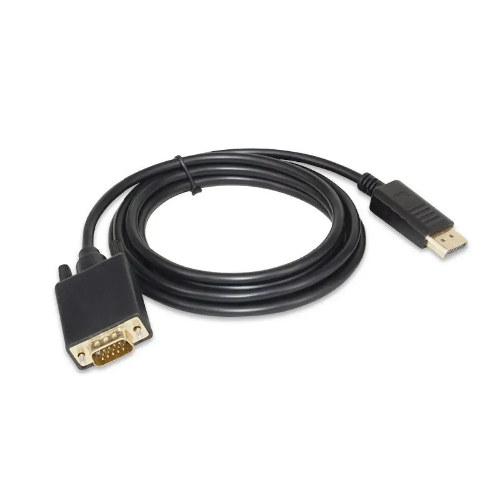 for PC Laptop Displayport to VGA 1080P Conventer DP to VGA Cable Adapter Male to Male