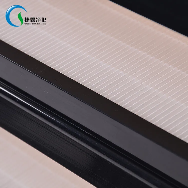 مرشح بنك V F7 F8 F9/ABS إطار بلاستيكي مرشح صلب لنظام التيار المتردد 592x592x292 مللي متر فلتر هواء توربينات الغاز