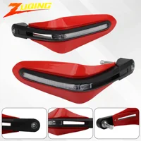 Protector de mano para motocicleta con señal de giro LED, Protector de mano para la mayoría de los manillares de diámetro, ATV, Motocross, Scooters, ciclomotor