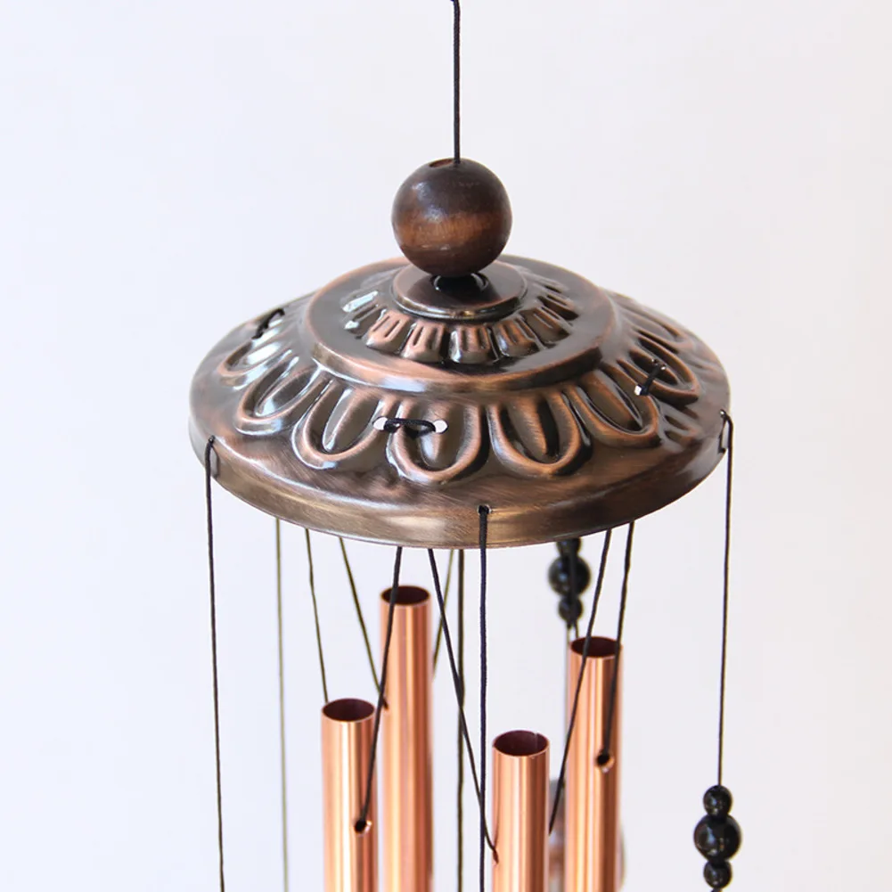 Indoor Chimes Large Wind Chimes Outdoor Relaxation Pleasant Sound Sturdy Construction For Meditation Charming Garden Wind Chimes