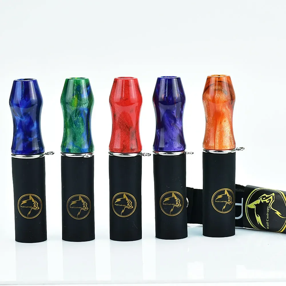 Wolfcool Vape KENNEDY Style Resin Hookah Mouthpieces for Sheesha Narguile Water Pipe Tips