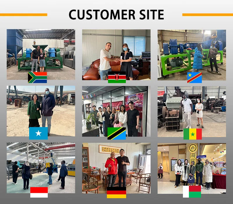 Cardboard Shredder Plastic Bottle Cable Crusher Dual Shaft Waste Shredder For Supermarket Logistics Warehouse 