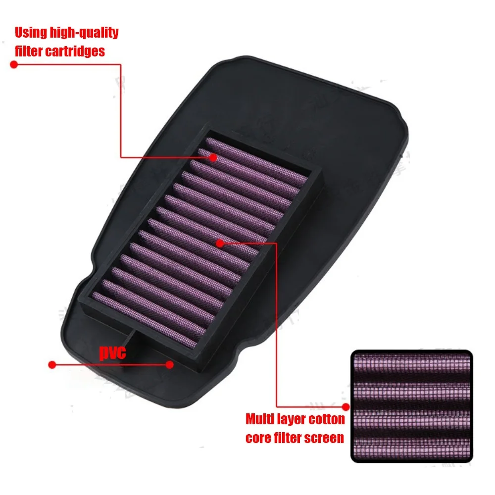 Motorcycle Air Filter High Flow Air Cleaner Filter Element For Yamaha R15 V3 YZF-R155 2017-2019 SRL115 Accessories