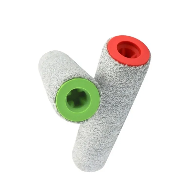 [B25B!】 Double Roller Brush& Main Brush(2Set) For Deerma P20/P30 VX96 Handheld Vacuum Cleaner Replacement Parts Home Accessories